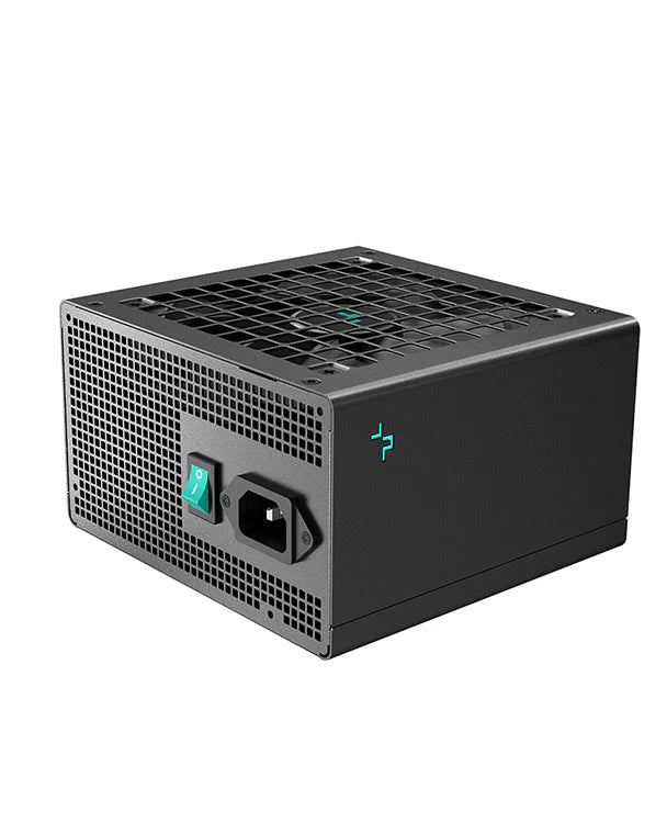 DeepCool PN850D Non-Modular Power Supply, 850W Power, 80 Plus Gold Certified, Active PFC + Full Bridge SRC LLC + DC to DC, Hydro Bearing, 120mm Fan Size, Black.