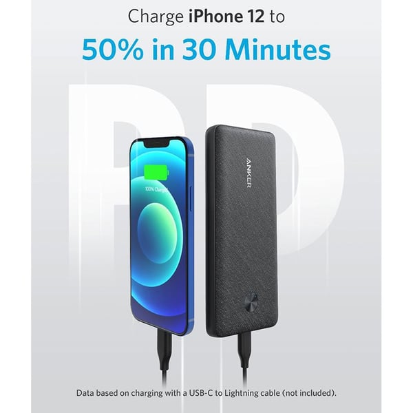 Anker Power Bank 10000mAh Black A1248H11 - Games Corner