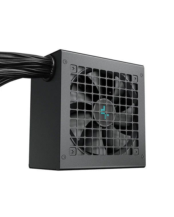 DeepCool PN850D Non-Modular Power Supply, 850W Power, 80 Plus Gold Certified, Active PFC + Full Bridge SRC LLC + DC to DC, Hydro Bearing, 120mm Fan Size, Black.