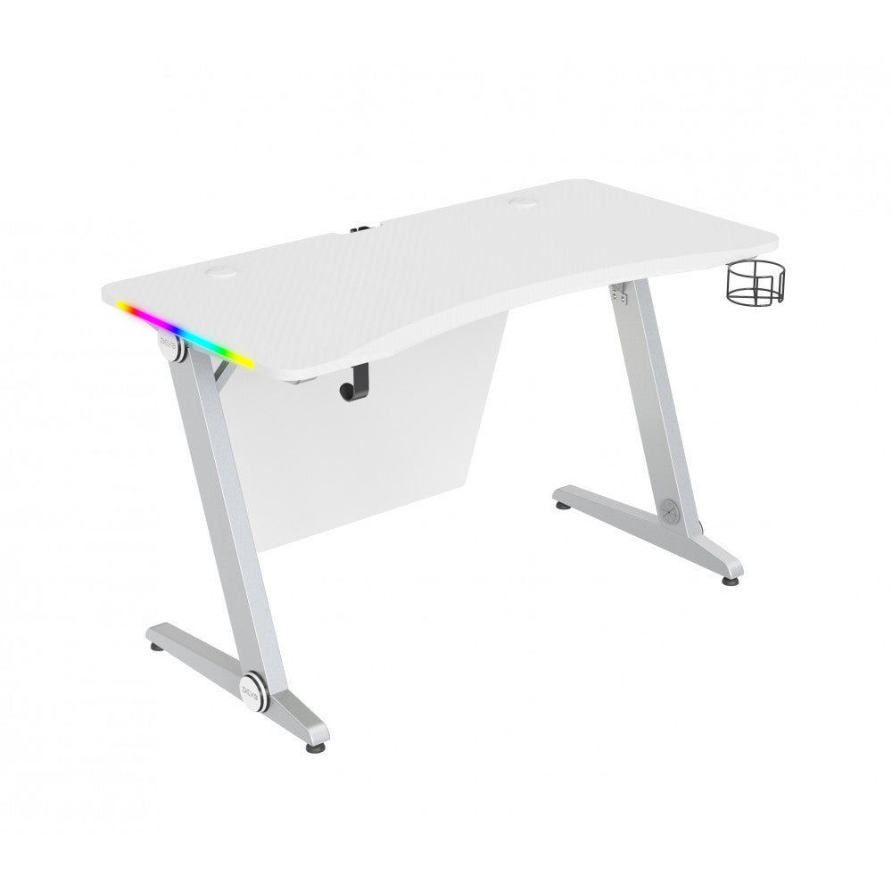 Devo Gaming Table - Axie - White