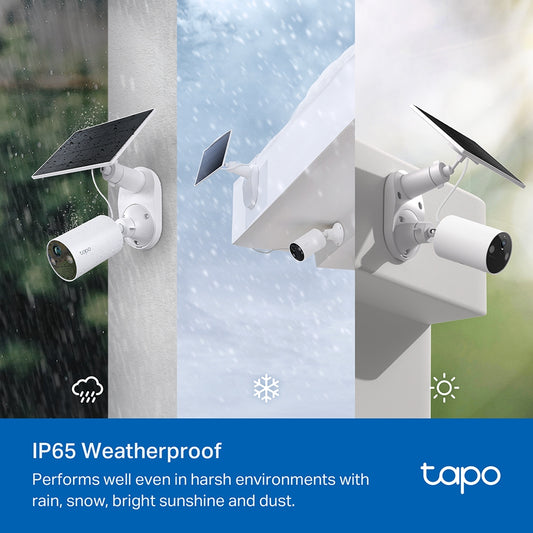 Tapo C410 KIT Smart Wire-Free Security Camera and Solar Panel