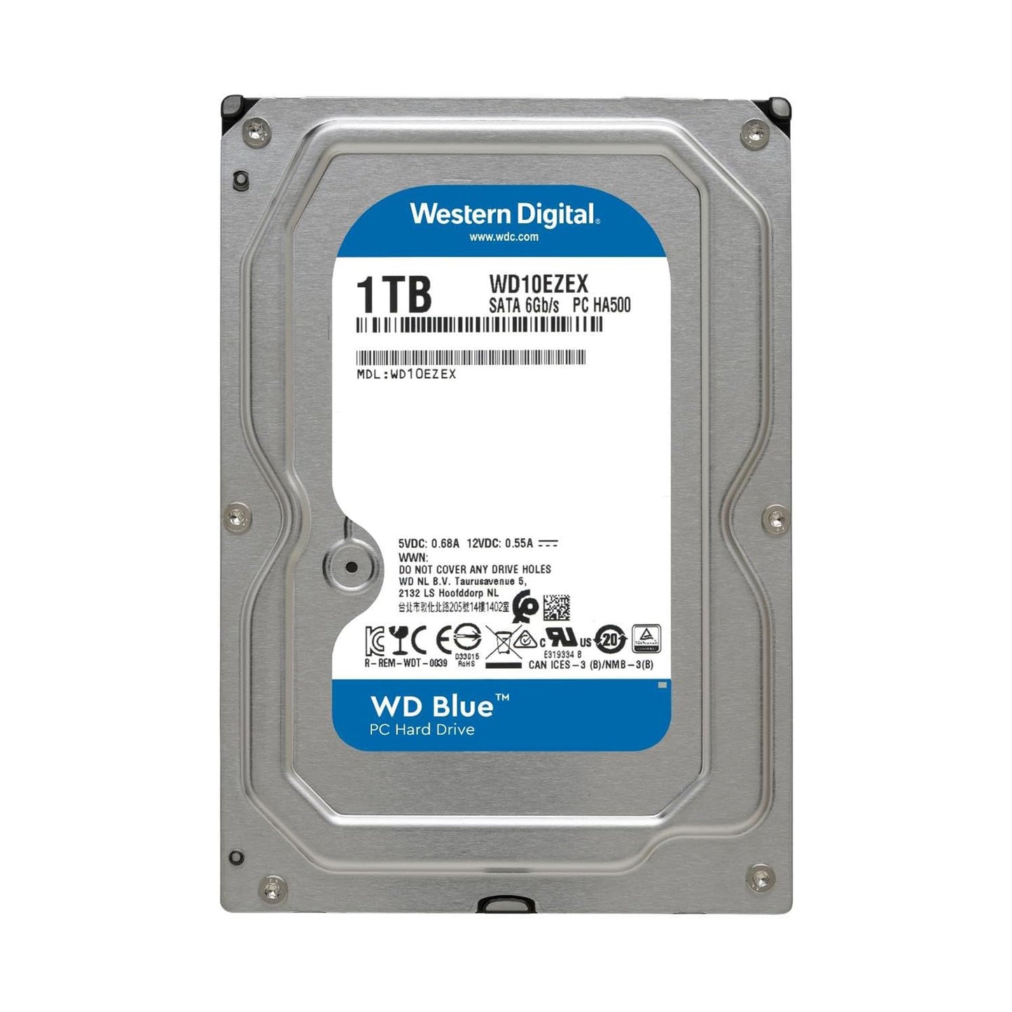 Western Digital Blue WD10EZEX 1TB SATA Hard Disk-GC