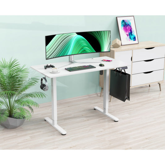 Motorized Hight adjustable gaming table - AGR Lite -White