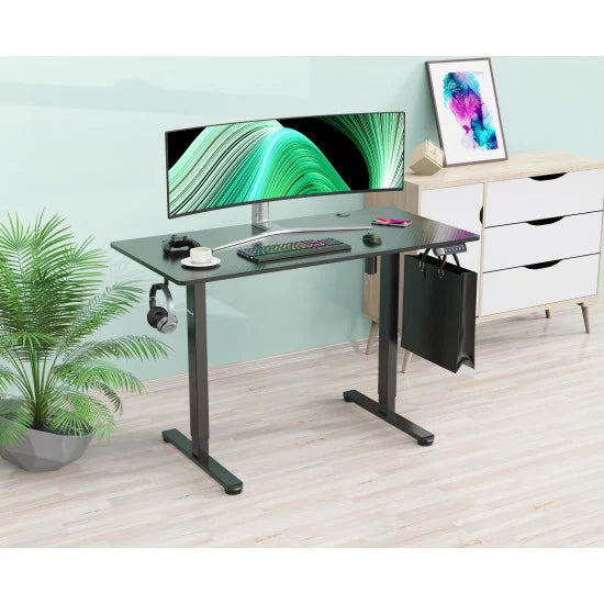 Motorized Hight adjustable gaming table - AGR Lite - Black