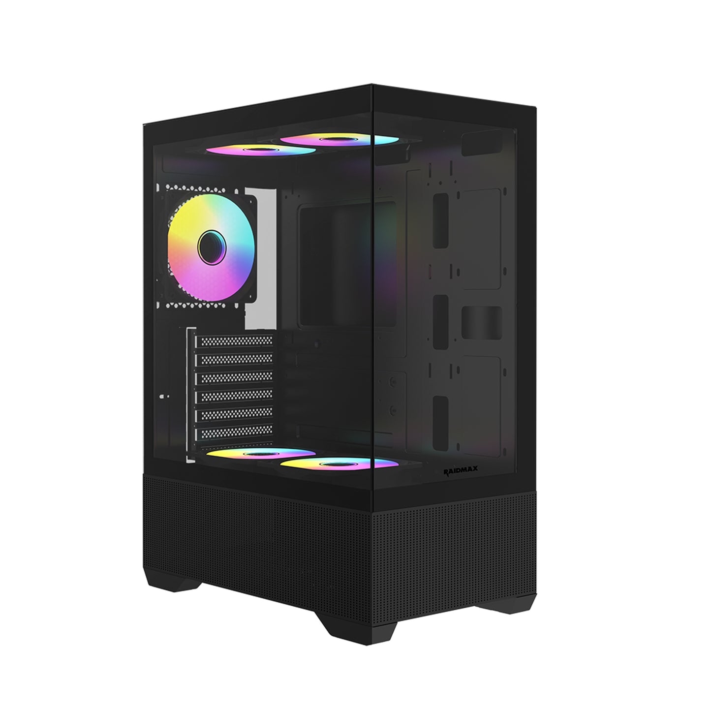 RAIDMAX Infinita i802 Air ATX Mid Tower PC Case,Black