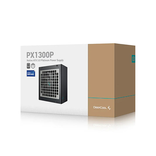 Deepcool PX1300P, 80PLUS® PLATINUM ATX3.0, PCIE 5.0 , Full Modular Power Supply.