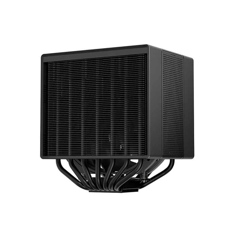 DeepCool Assassin 4S CPU Cooler, 140mm True FDB Fan, 7x 6mm Heatpipes, 1800 RPM Fan Speed, 61.25 CFM Airflow, 6-Pole Fan Motor, 4-pin PWM Connector, 164mm Height, Black | R-ASN4S-BKGPMN-G-GC