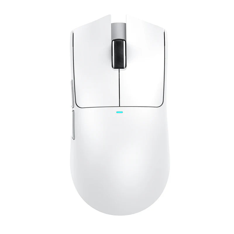 ATTACK SHARK X11 Lightweight Wireless Gaming Mouse with RGB Charging Dock,Tri-Mode-2.4G/USB-C Wired/BT,22K DPI,PAW3311 Optical Sensor,HUYU Switch, 5 programmable Buttons for PC,Mac-White
