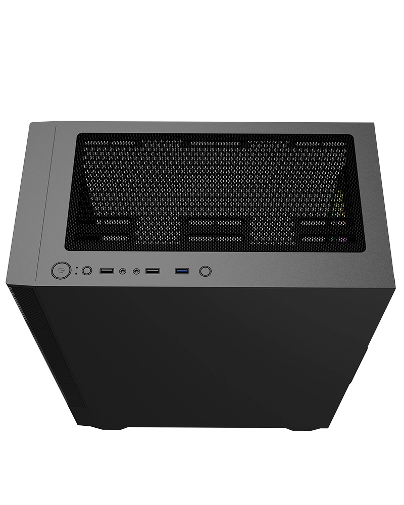 RAIDMAX V218 Mid Tower PC Case – ARGB Gaming Case with Mesh Front-Black