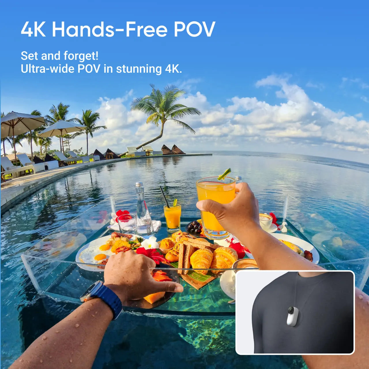 Insta360 GO 3S Standard Bundle Midnight Black 128GB