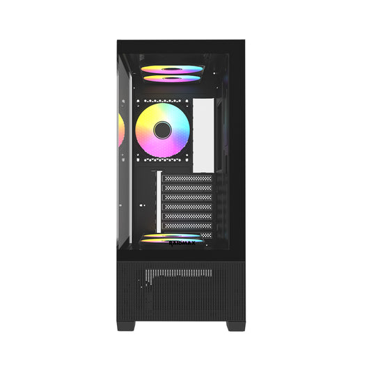 RAIDMAX Infinita i802 Air ATX Mid Tower PC Case,Black