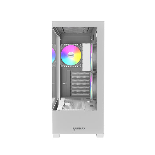 RAIDMAX Infinita i801 Mid Tower ATX PC Case,White
