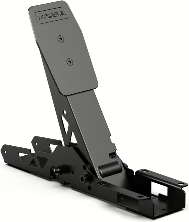 MOZA RS19 SR-P Lite Clutch Pedal, High-Strength Steel Add-on, For R3 & R5 Racing Bundles, Hall Sensor Technology