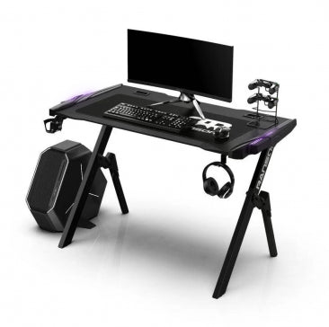 RANSOR Gaming Arena Pro Desk with RGB Led Lights