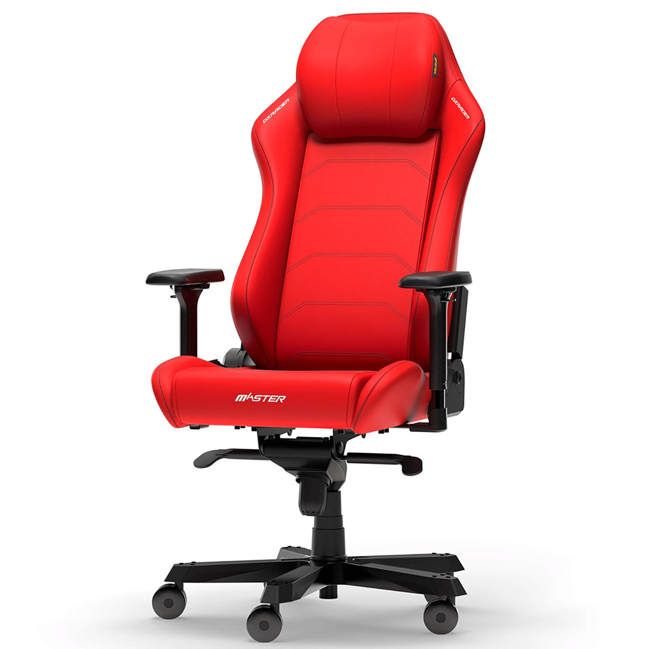 DXRacer Master Series Gaming Chair V2 Leather Size XL Red-DMC-I238S-R-A3