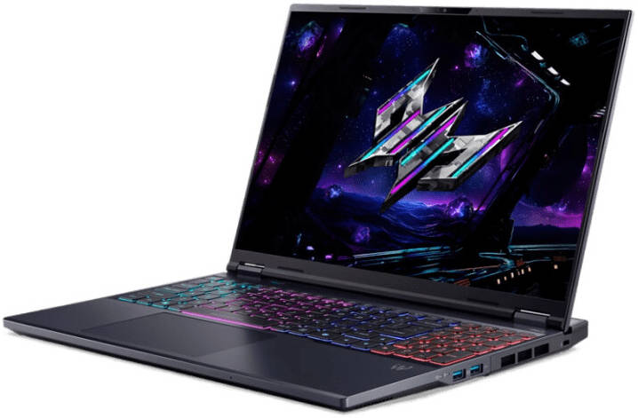 Acer Predator Helios Neo 16 AI Gaming Laptop Intel Core Ultra 9 275Hx 16GB 1TB SSD Nvidia 8GB GDDR7 RTX 5060 16-Inch WQXGA IPS 180Hz 1920 x 1200 180Hz (DOS)