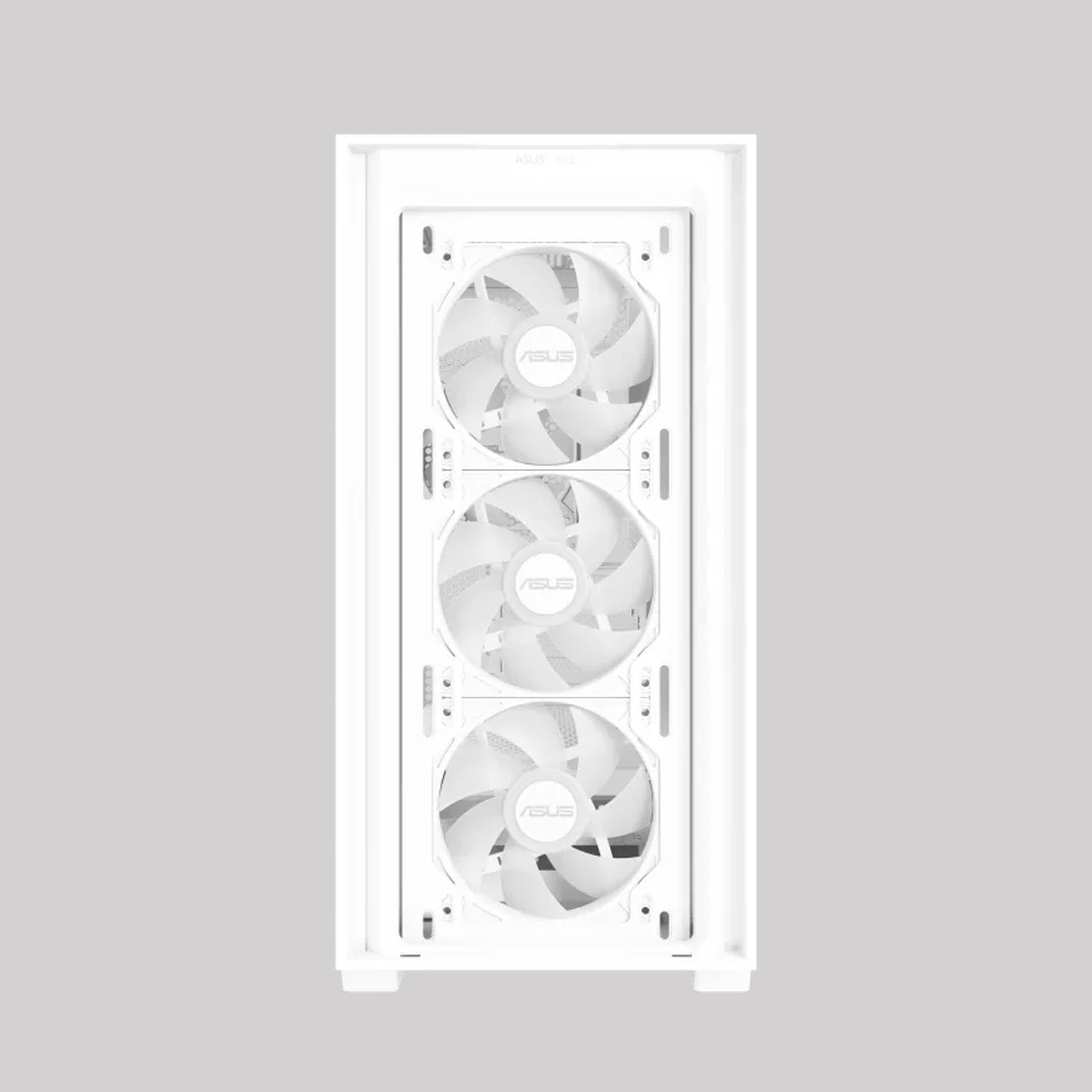 Asus A21 Plus Micro ATX ARGB PC Case - White.