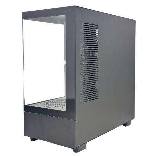 Wjcoolman Blade Micro-ATX Elite 3F ARGB PC Case Black