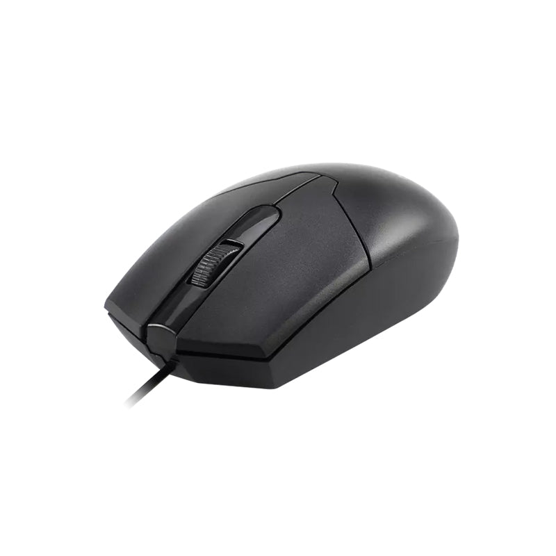 MEETION MT-M360 USB Wired Mouse Black with High Precision, Smooth Anti-Skid Scroller, 1000 DPI Optical Sensor, Symmetrical & Ergonomic Design, Plug & Play, Compatible with XP/Vista/7/8/10/11 MAC OS