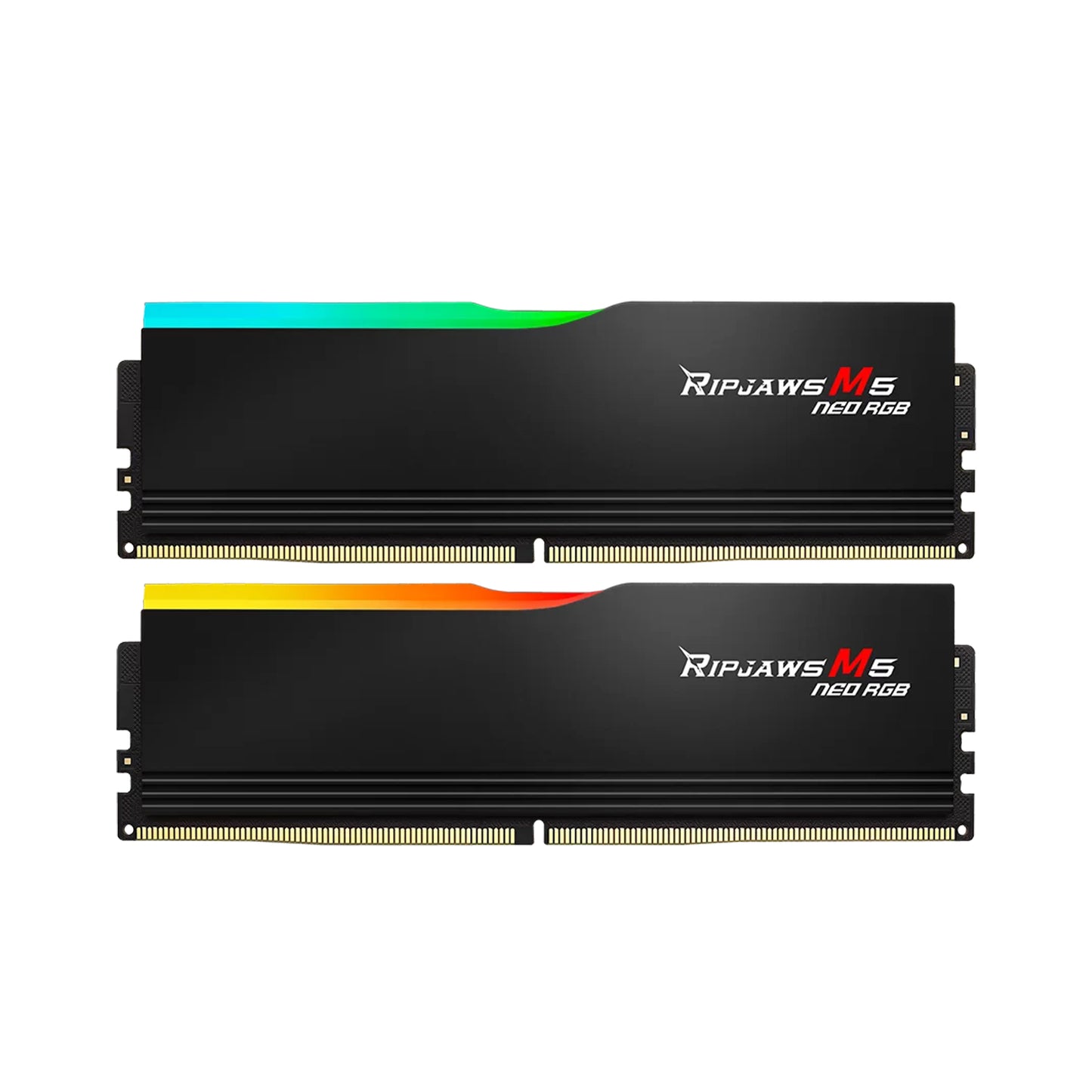 G Skill RIPJAWS M5 NEO RGB DDR5 6000 64GB(2*32) CL36-36-36-96 1.35 AMD EXPO,INTEL XPM3.0 RAM BLACK,F5-6000J3636F32GX2-RM5NRK