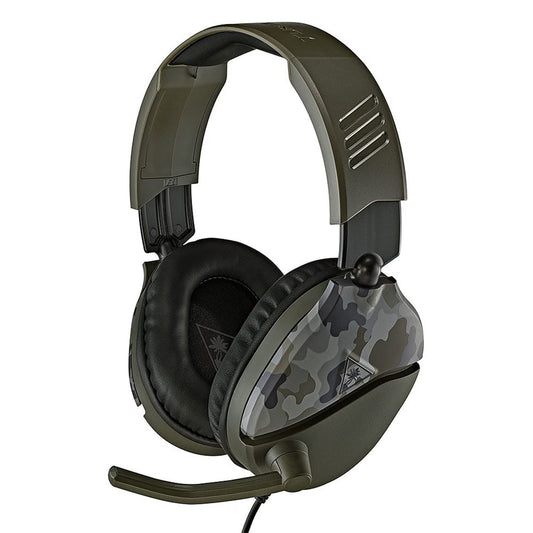 Turtle Beach Recon 70 Green Camo Gaming Headset - Xbox One, PS4, PS5, Nintendo Switch, & PC - Games Corner Games Corner