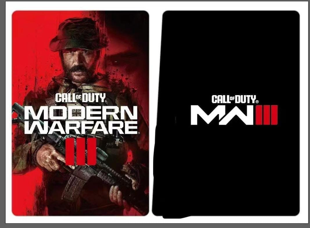 Playstation 5 Disc edition Premium Quality Faceplate-Call of duty MW III Design