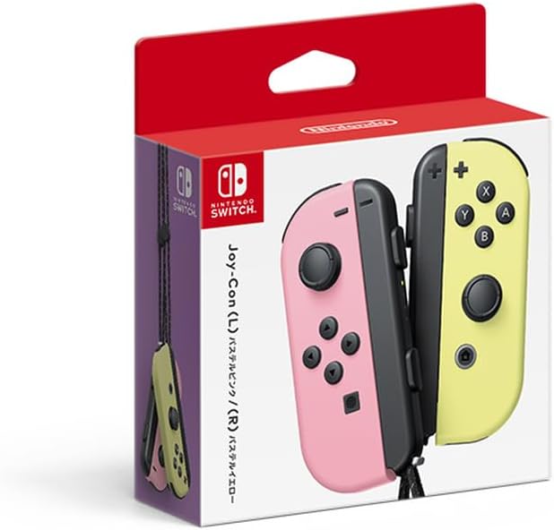 Joy-Con - Pastel Pink & Pastel Yellow for Nintendo Switch - Games Corner