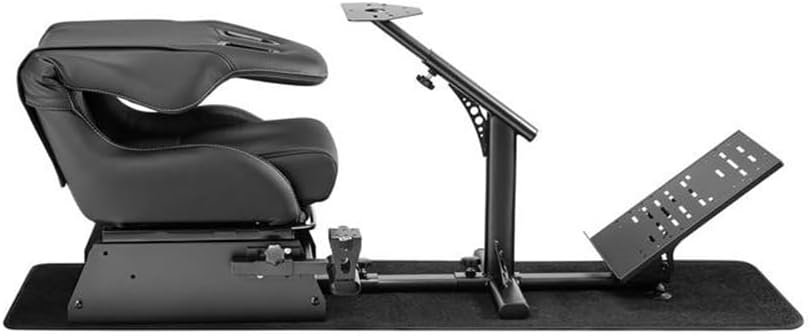 Simulator Cockpit Racing Seat Gaming Chair-Black
