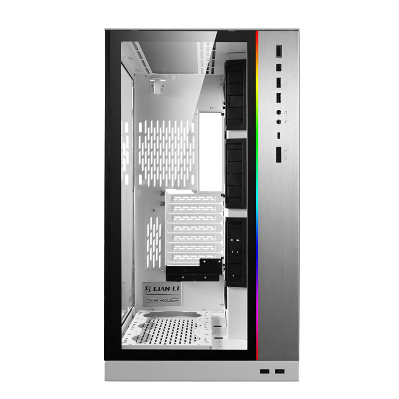 Lian Li O11 Dynamic XL Rog Certified Atx Full Tower Gaming Computer Case - White