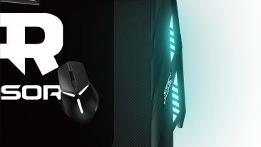RANSOR Gaming Arena Pro Desk with RGB Led Lights