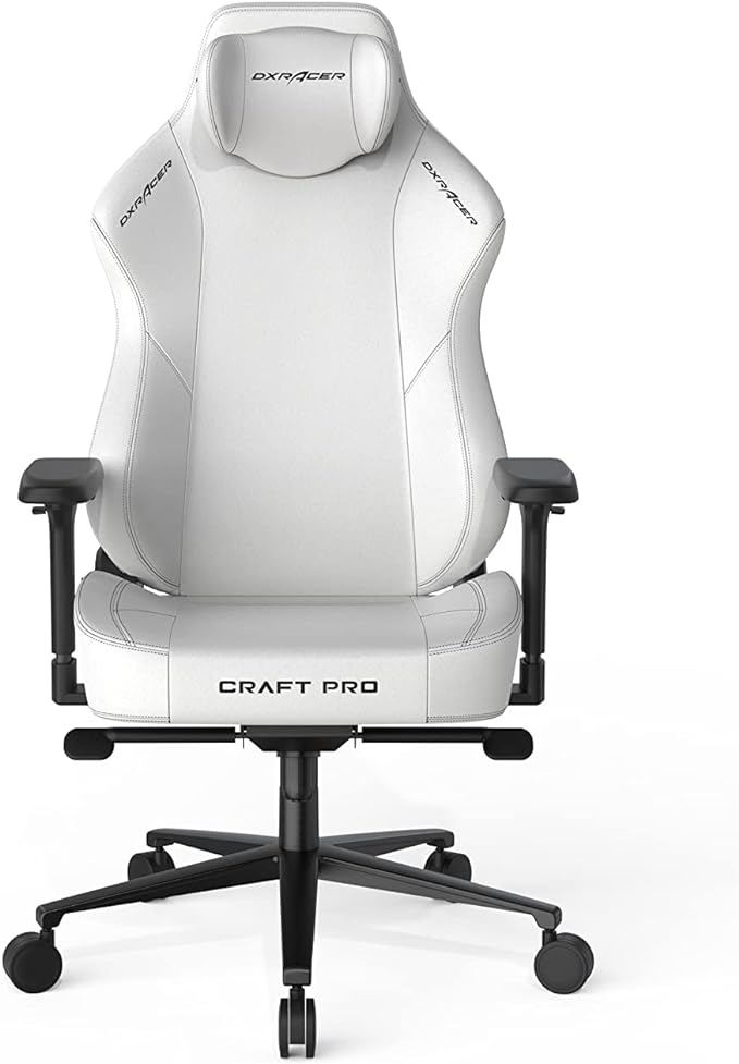 DXRacer Craft Pro Classic Gaming Chair, -White CRA-PR001-W-H1