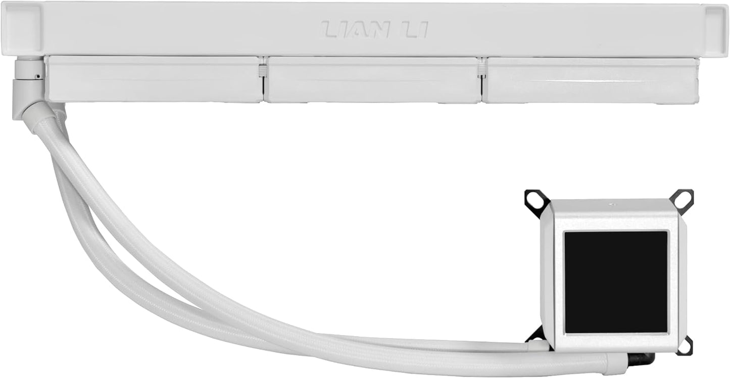 Lian Li Galahad II Lcd Argb 360mm Cpu Liquid Cooler White