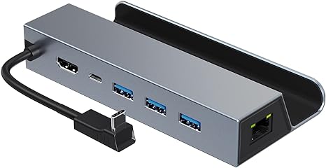 Docking Station Compatible with Steam Deck/Steam Deck OLED/Lenovo Legion GO