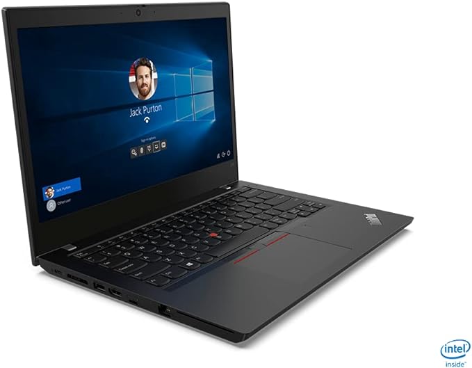 Lenovo Thinkpad L14 Business Laptop, 14 FHD (1920 x 1080), Non-Touch, Intel Core 10th Gen i5-10310U, 8GB RAM, 256GB SSD, Windows 10 Pro (Refurbished)