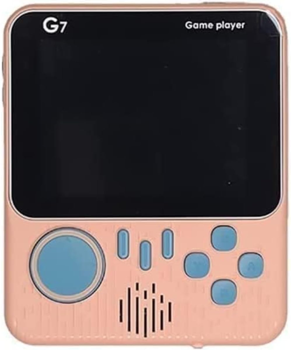 G7 Handheld Game Console - Portable 3.5 Inch Screen, 666 Classic Retro Games, (3 Colors available pink,blue,gray)