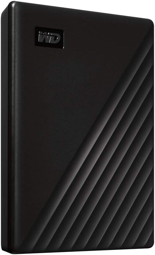 WD 1TB My Passport, Portable External Hard Drive, Black