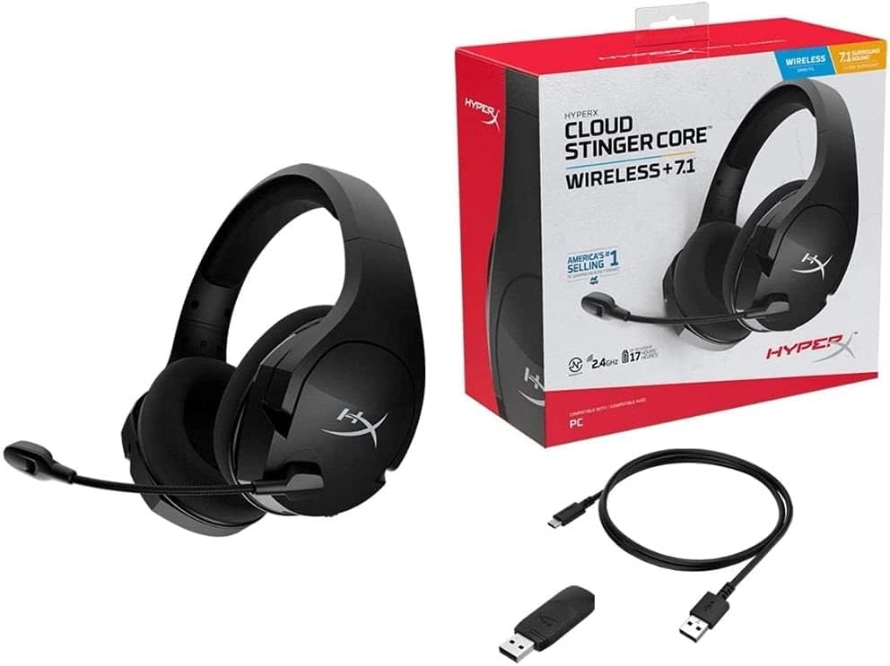 HyperX Cloud Stinger Core Wireless Gaming Headset-black