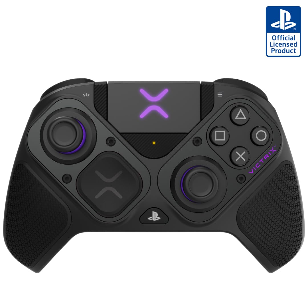 PDP Gaming Victrix Pro BFG Wireless Controller, Compatible With PS5 / PS4 & PC,Black