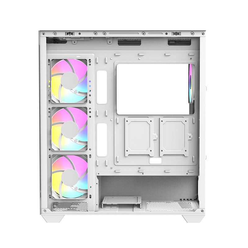 RAIDMAX Infinita i800 ATX Mid Tower PC Case,White
