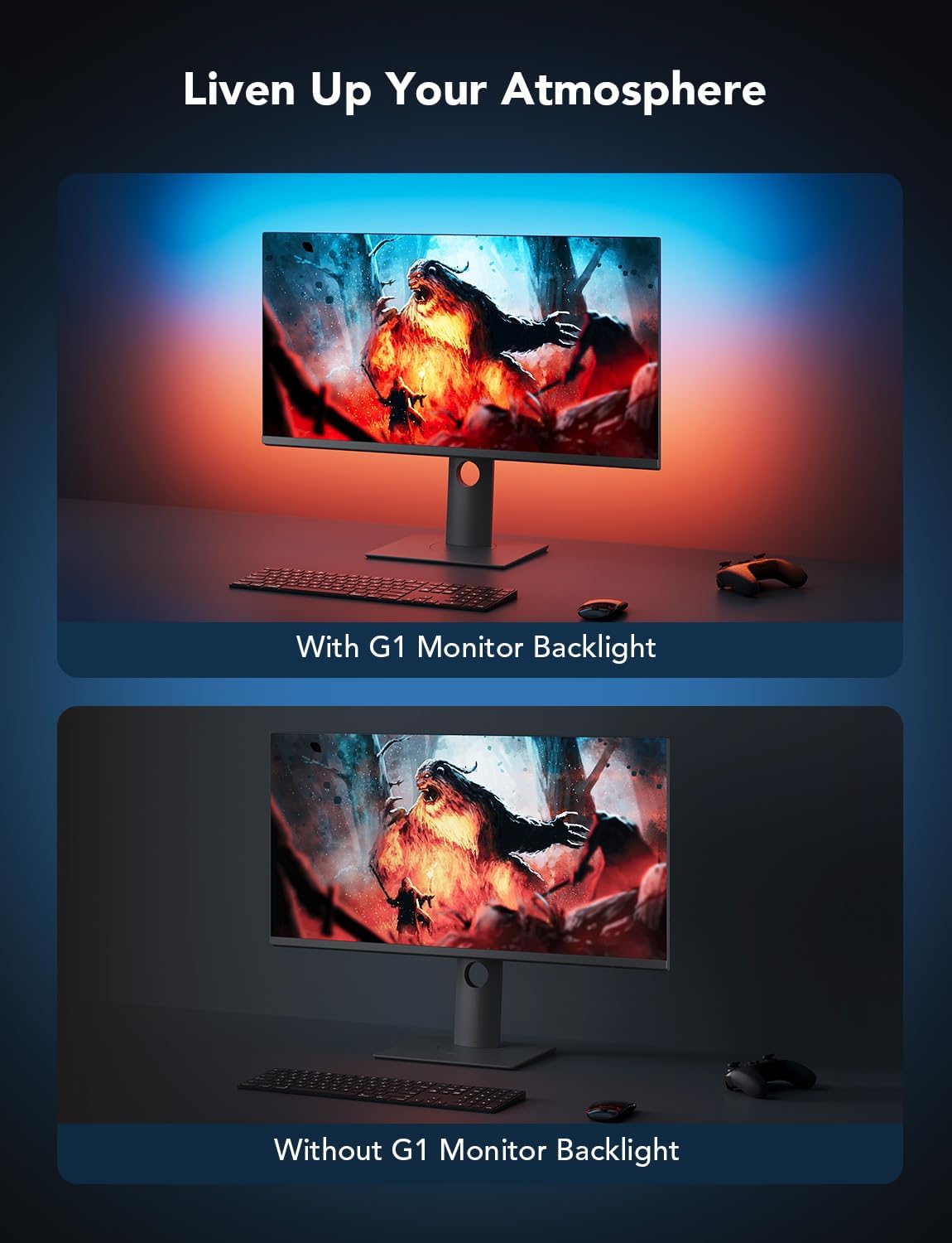Govee Gaming Light Strip G1 Monitor Backlight