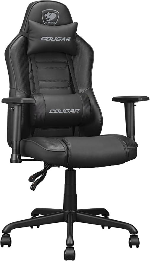 COUGAR Fusion S (PVC Faux Leather, Black)