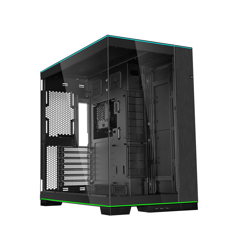 Lian Li O11D EVO RGB E-ATX gaming dual chamber case - ARGB lighting strips - Up to 420mm radiator - Cable management - Front and side tempered glass panels - Reversible chassis