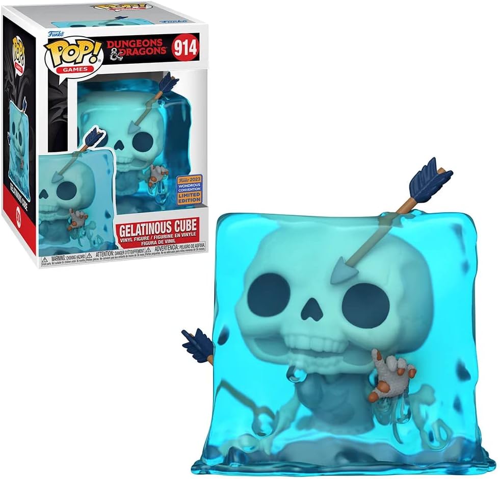 Gelatinous Cube 3.8-in Vinyl Figure WonderCon Limited Edition Exclusive