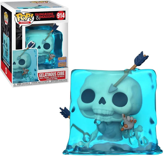 Gelatinous Cube 3.8-in Vinyl Figure WonderCon Limited Edition Exclusive