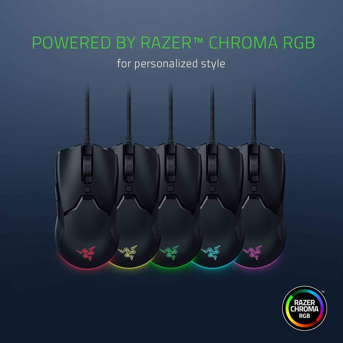 Razer Viper Mini - Wired Gaming Mouse for PC/Mac 8,500 DPI Optical Sensor
