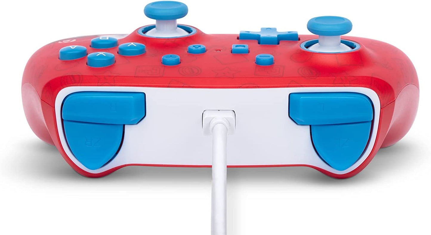PowerA Enhanced Wired Controller for Nintendo Switch –Mario