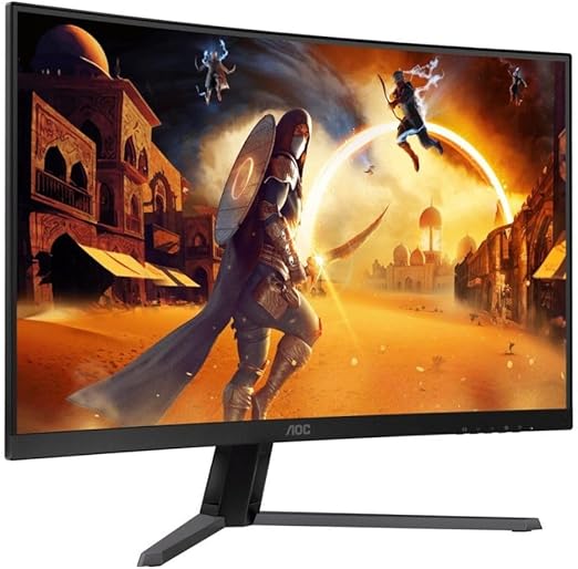 AOC CQ32G4E QHD 180Hz AdaptiveSync HDR VA Curved 31.5in Monitor-GC