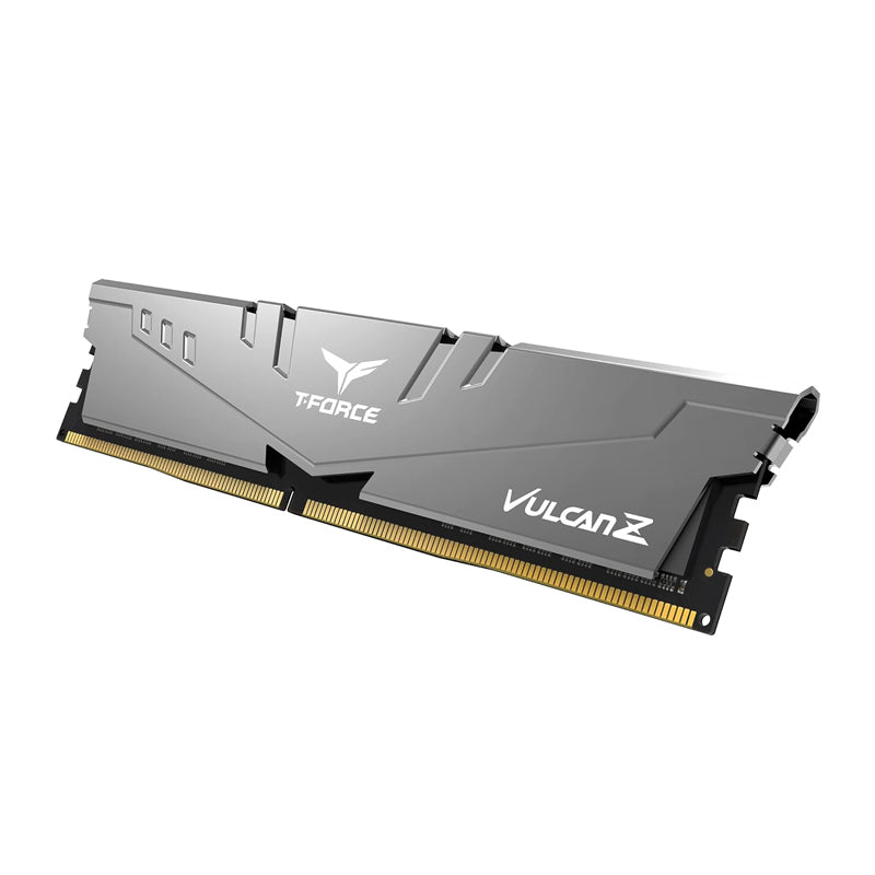 TEAMGROUP T-Force Vulcan Z DDR4 DRAM 16GB Kit (2x8GB) 3200MHz Desktop Memory Module,CL16 Ram-Gray