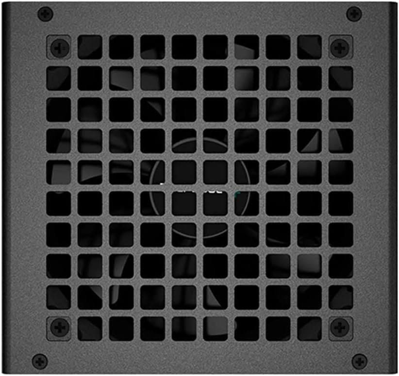 Deepcool PF650D 80 Plus Standard Power Supply, 650 Watts, 120mm Fan Size, Active PFC + Double Tube Forward, Taiwan Bulk Capacitor, Hypro Bearing, OPP/OVP/SCP Protection, Black | R-PF650D-HA0B-UK-GC