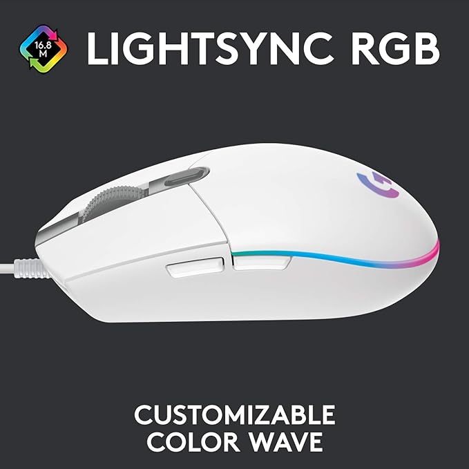 Logitech G203 2nd Gen Wired Gaming Mouse